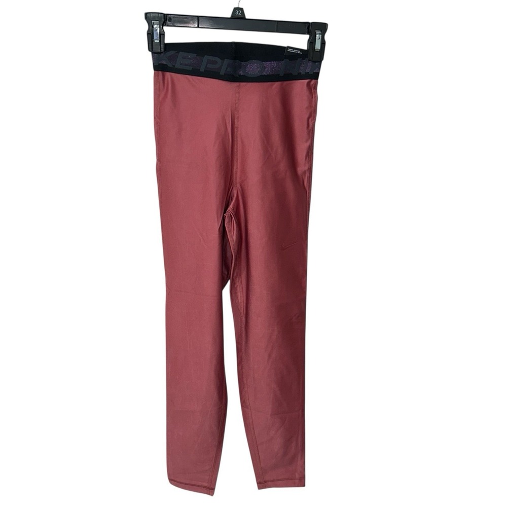 Nike Pro Tight Fit High Rise Training‎ Leggings Pants Women's Size XS